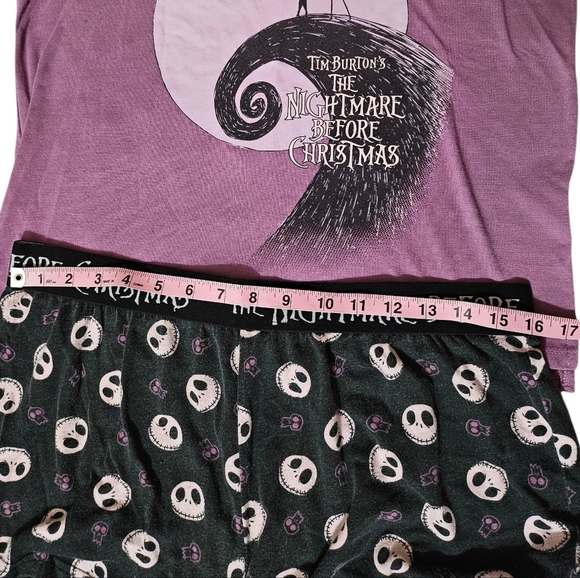 Disney Nightmare Before Christmas Matching Tank Top &  Shorts Pajamas Set - Picture 6 of 9
